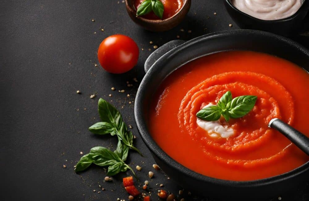 tomato puree soup