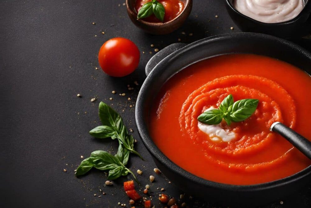 tomato puree soup