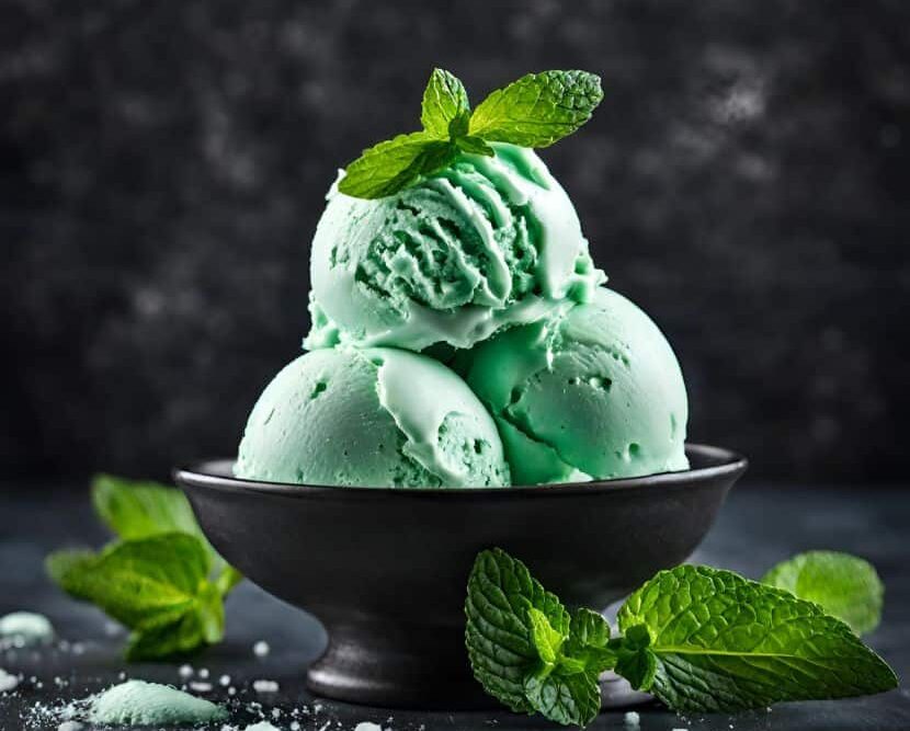 mint ice-cream