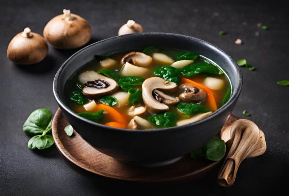 Chinese Vegetable Trio Soup