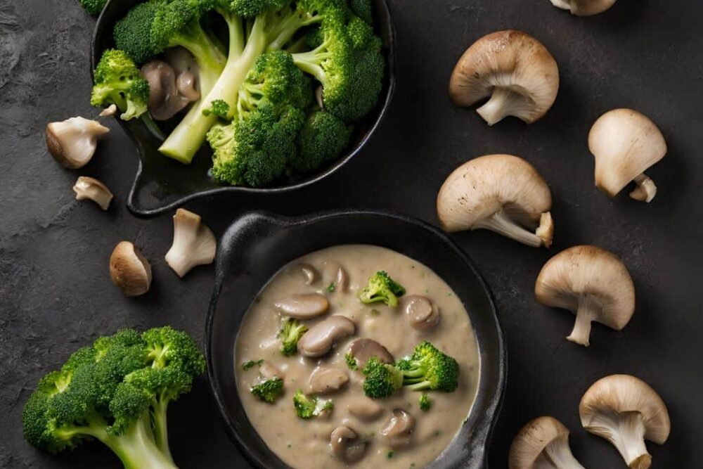 Broccoli and Mushroom Dip Recipe