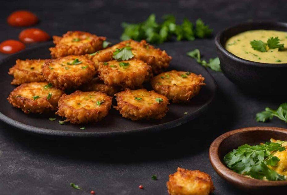 Papad Paneer Fritters Recipe